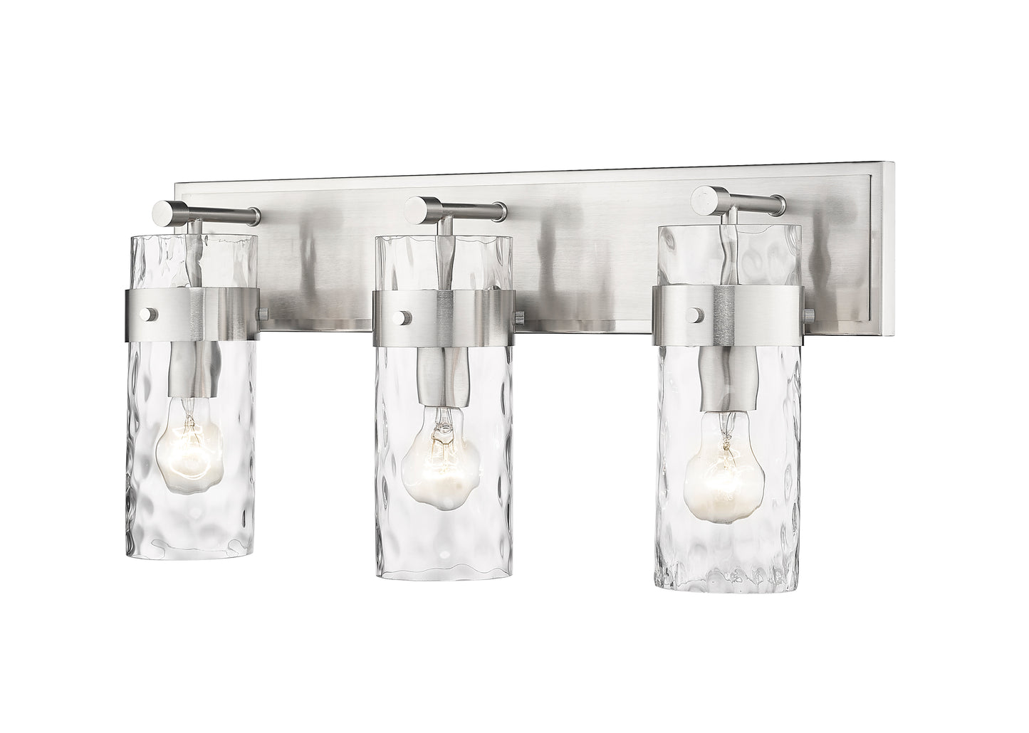 3035-3V-BN - Fontaine 3 Light 24" Vanity - Brushed Nickel