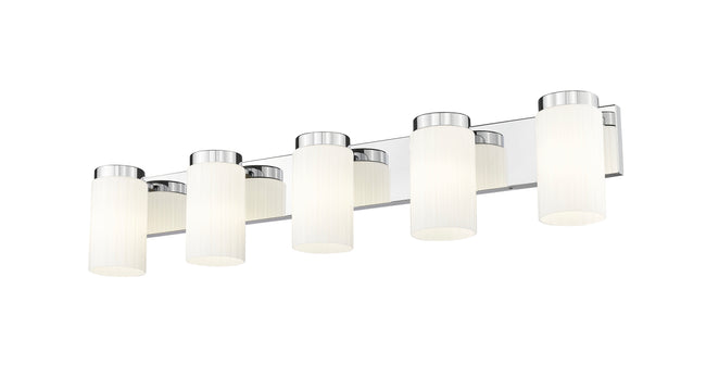 746-5V-CH - Burk 5 Light 38" Vanity - Chrome