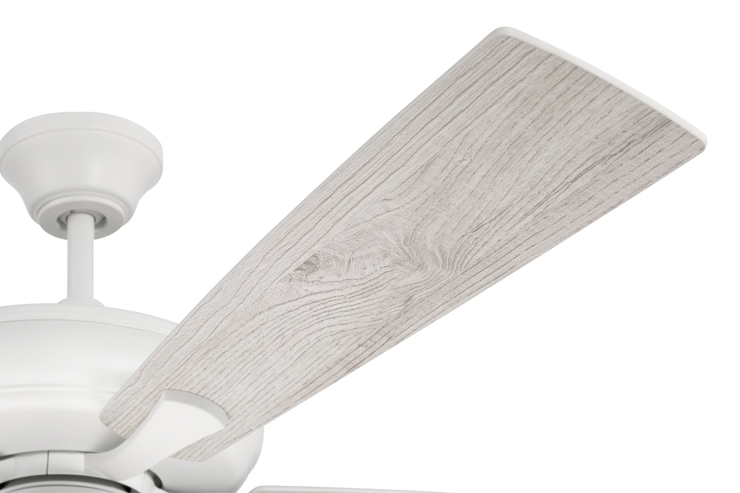 ECF114W5-WWOK - Eos Frost 4 Light 52" 5 Blade Ceiling Fan with Light Kit - White