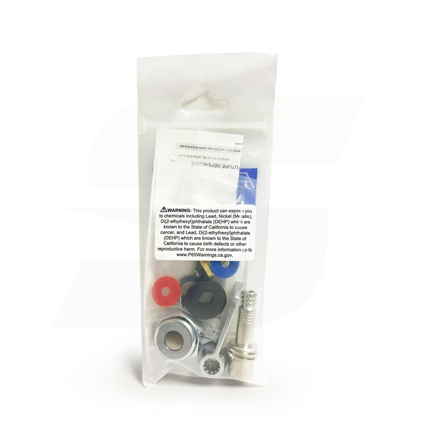 2000-0004 - Stem 1/2" Right Hand Check Kit with Lever Handle Replacement Stem for both Brass And SS Control Valves
