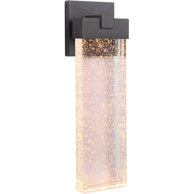 Z1614-TB-LED - Aria 1 Light 20" High Outdoor Wall Lantern - Textured Black