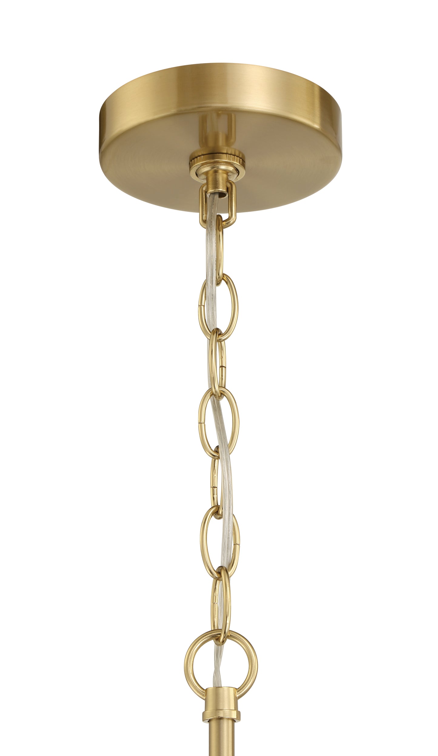 58224-SB - Fortuna 4 Light 20" Wide Chandelier - Satin Brass