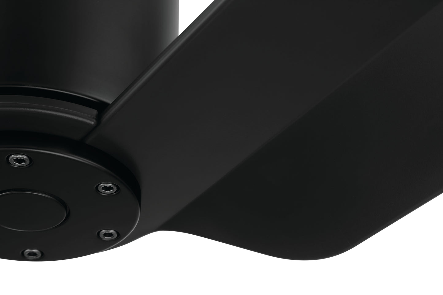 SLK56FB2 - Sleek 56" 2 Blade Indoor Outdoor Ceiling Fan - Flat Black