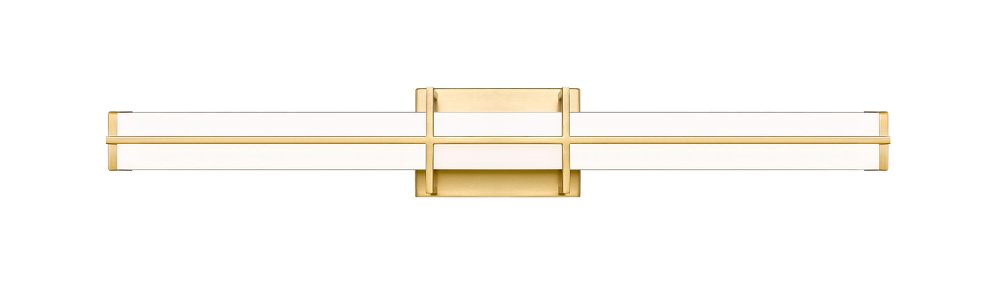 1011-32W-MGLD-LED - Harrison 1 Light 32" Vanity - Modern Gold