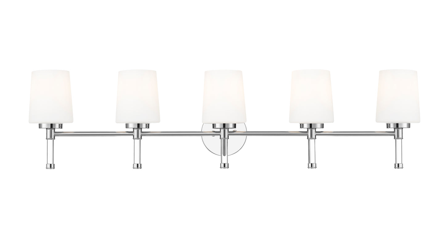 7700-5V-CH - Henri 5 Light 42" Vanity - Chrome