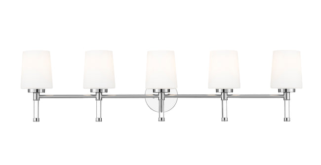 7700-5V-CH - Henri 5 Light 42" Vanity - Chrome
