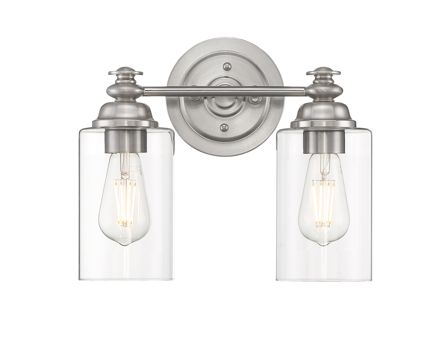 49802-BNK-C - Dardyn 2 Light 13.38" Wide Vanity Light - Brushed Nickel