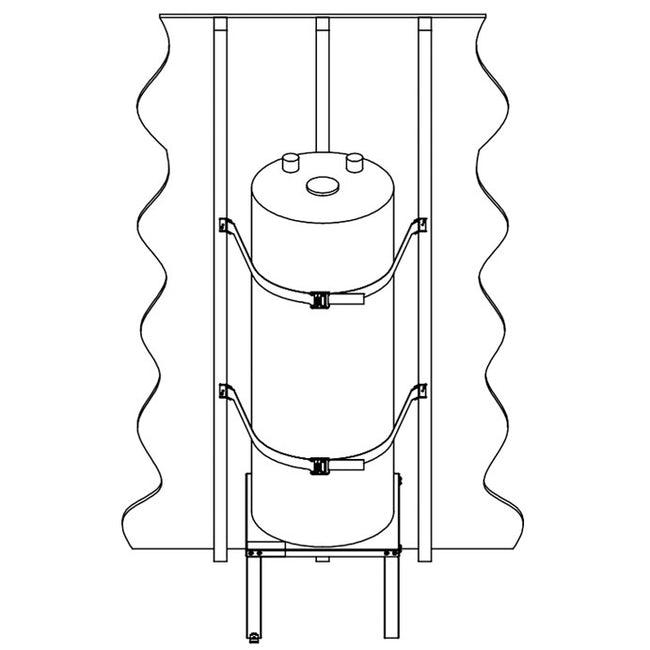 QB-50-F - Belt Style Water Heater Strap