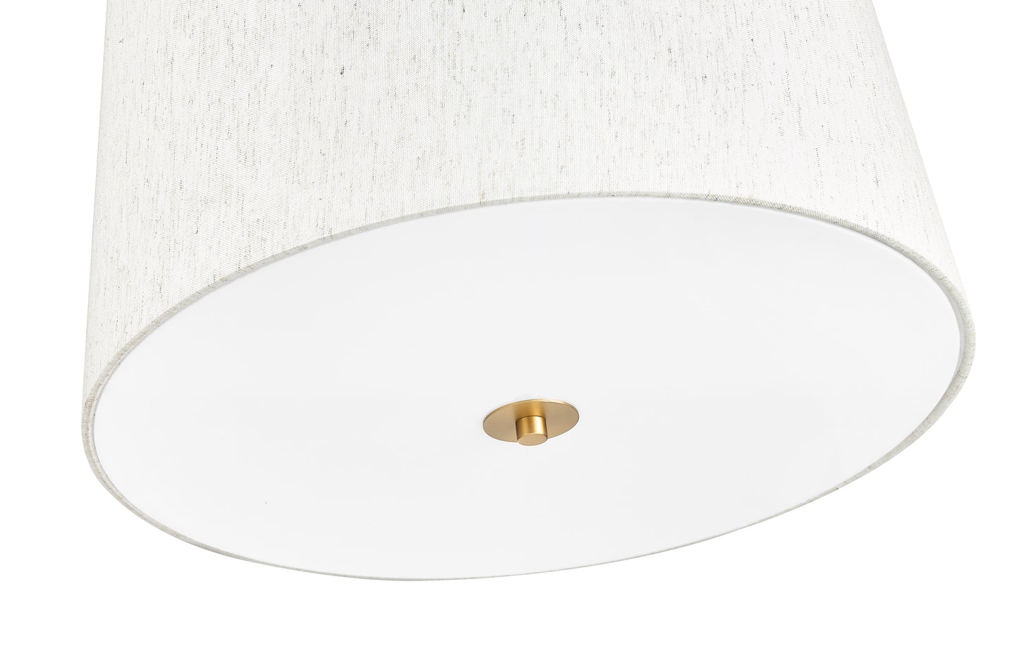 3502P24-MGLD - Weston 6 Light 24" Pendant - Modern Gold