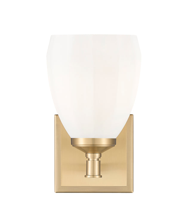 7004-1V-MGLD - Oren 1 Light 5" Vanity - Modern Gold