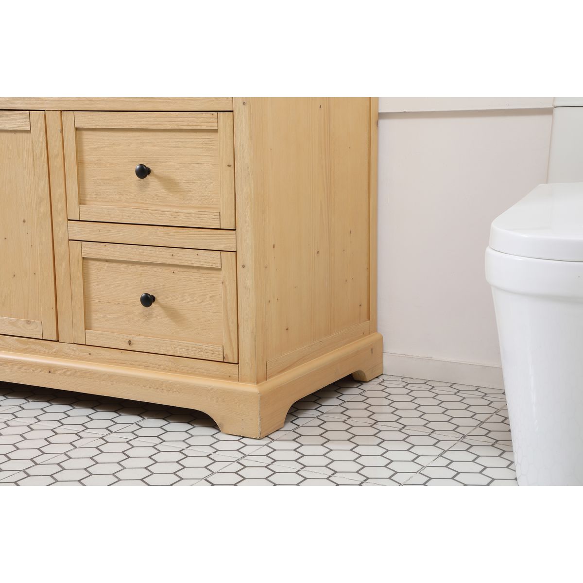 VF60260NW 60" Single Bathroom Vanity in Natural Wood