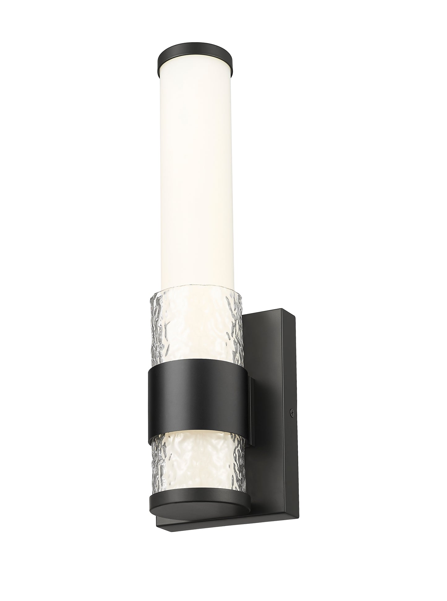 1015-1S-MB-LED - Egon 1 Light Wall 16" Sconce - Matte Black