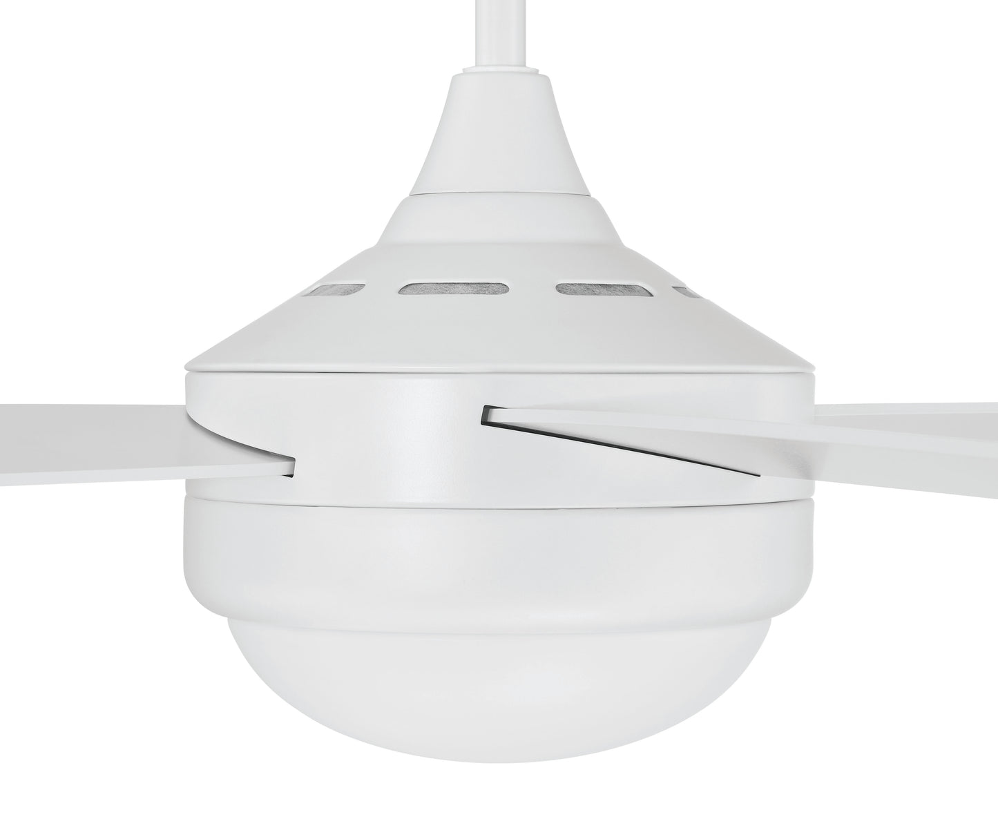 PHZ52W4 - Phaze II 4- Blade 52" 4 Blade Ceiling Fan with Light Kit - White