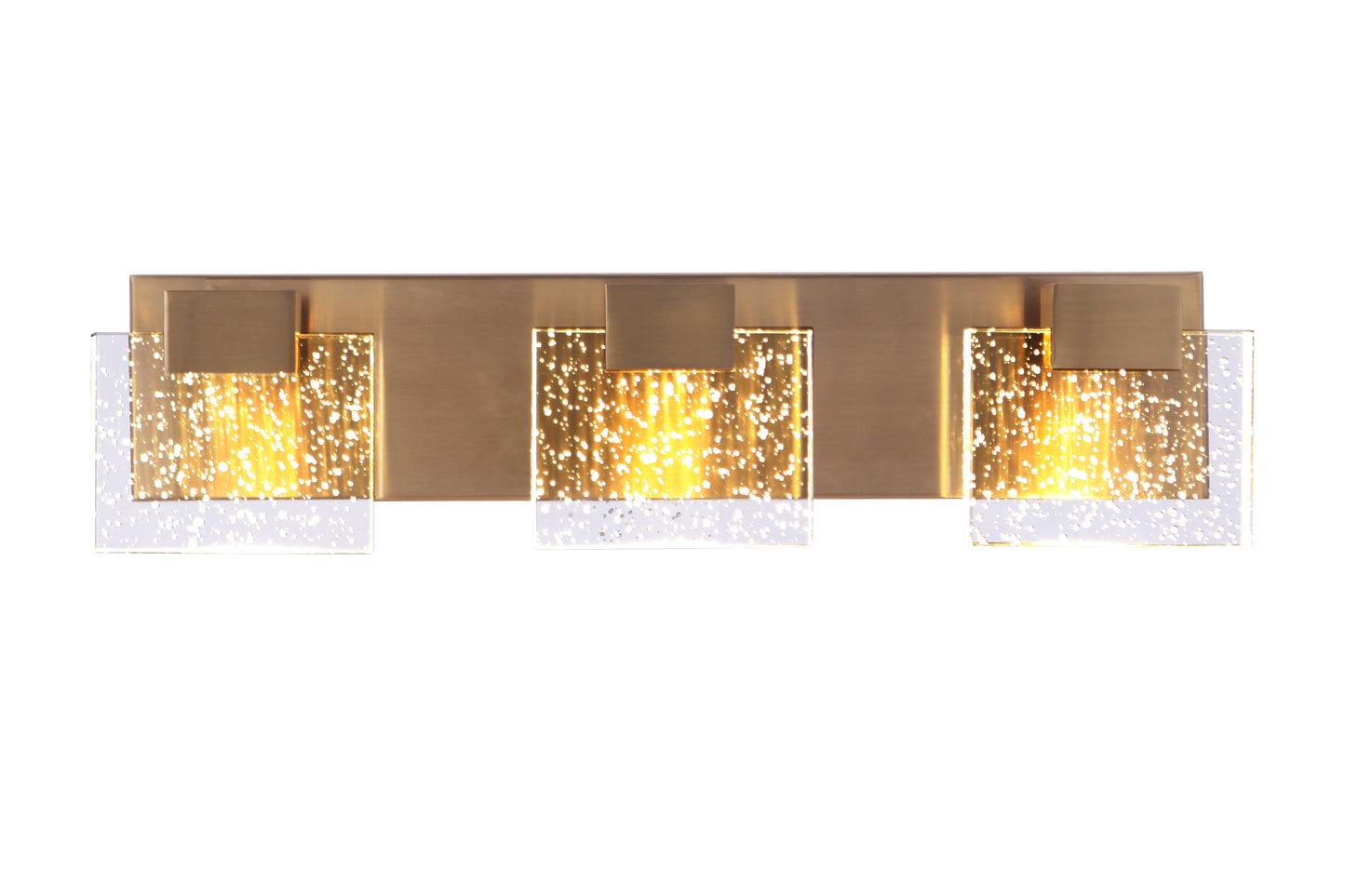 15921SB-LED - Alamere 3 Light 21" Wide LED Vanity Light - Satin Brass