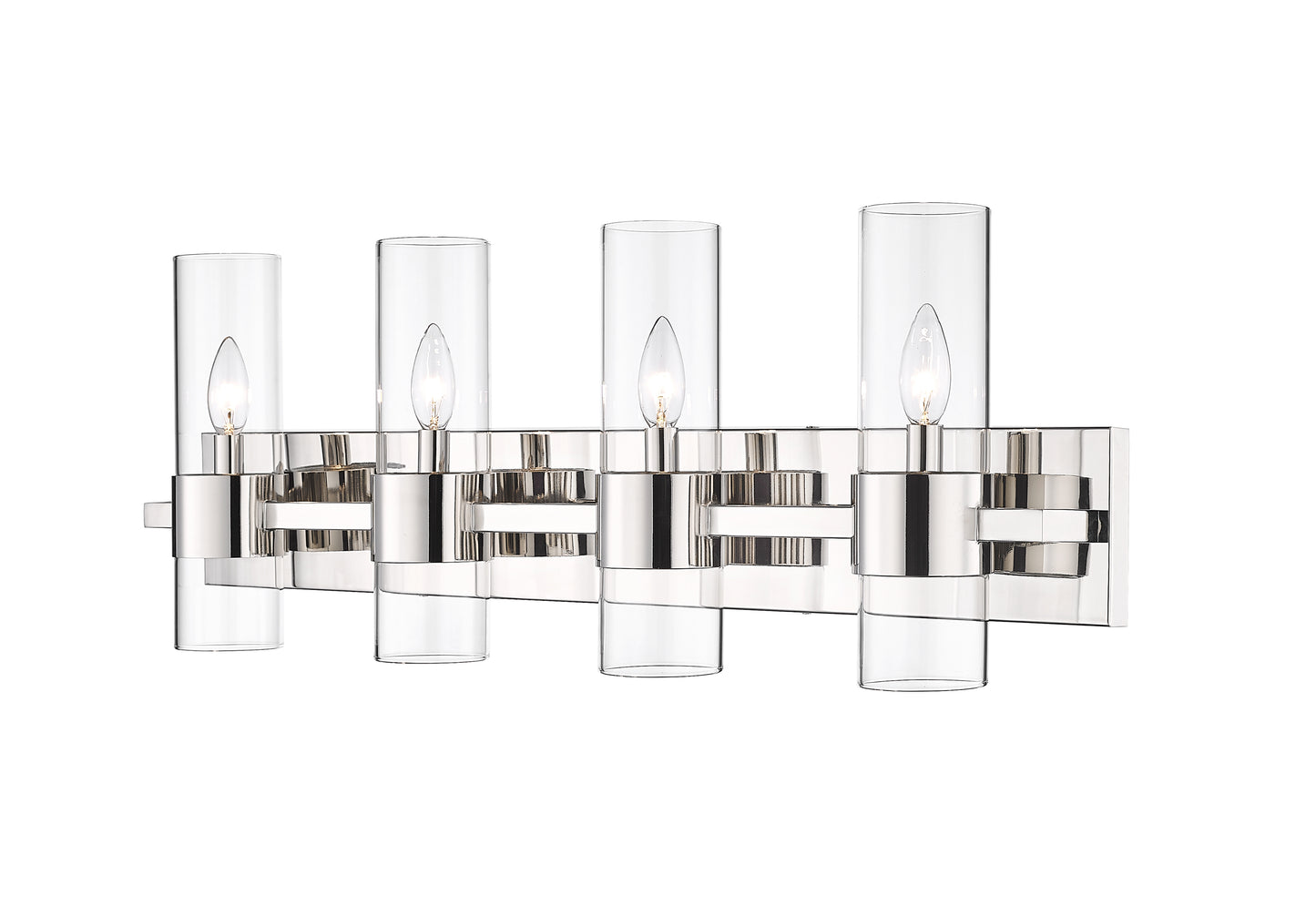 343-4V-PN - Lawson 4 Light 32" Vanity - Polished Nickel