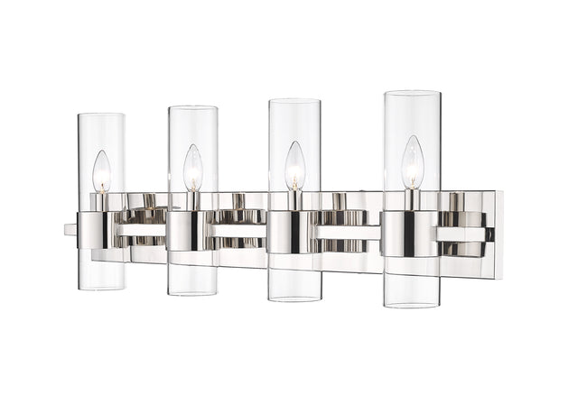 343-4V-PN - Lawson 4 Light 32" Vanity - Polished Nickel
