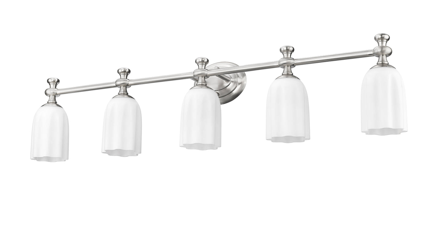 1102-5V-BN - Orion 5 Light 40" Vanity - Brushed Nickel