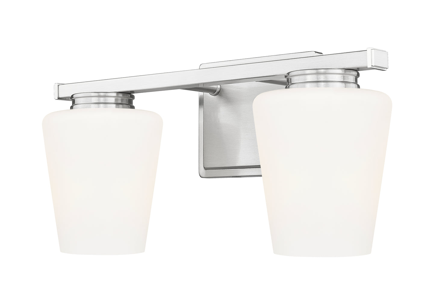 7703-2V-BN - Nextra 2 Light 16" Vanity - Brushed Nickel