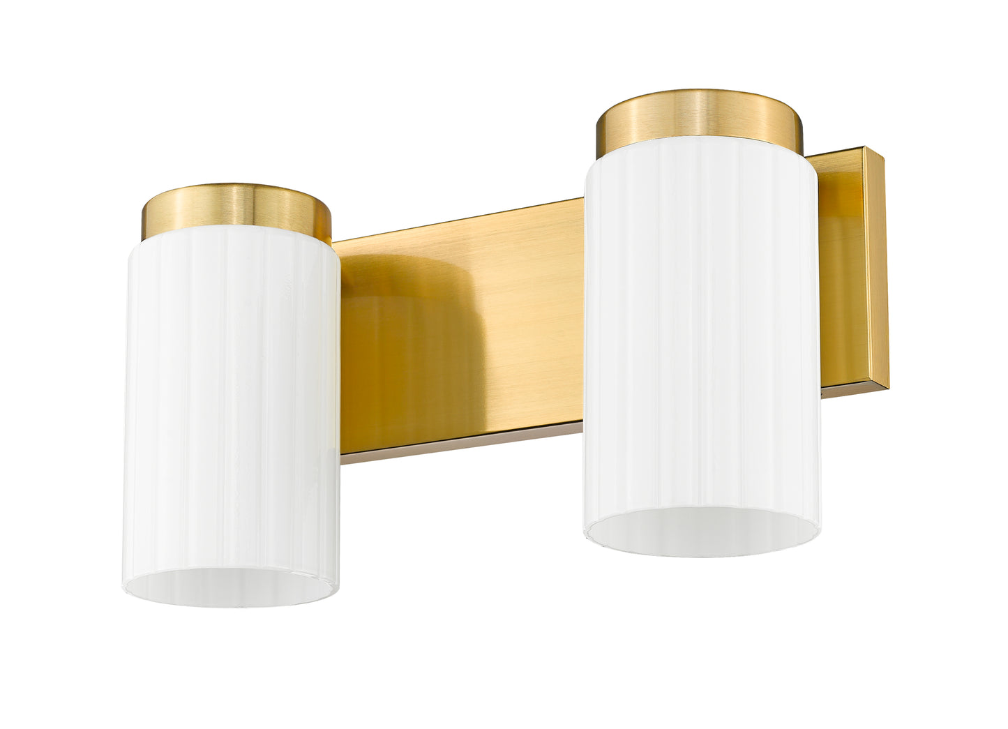746-2V-LG - Burk 2 Light 14" Vanity - Luxe Gold