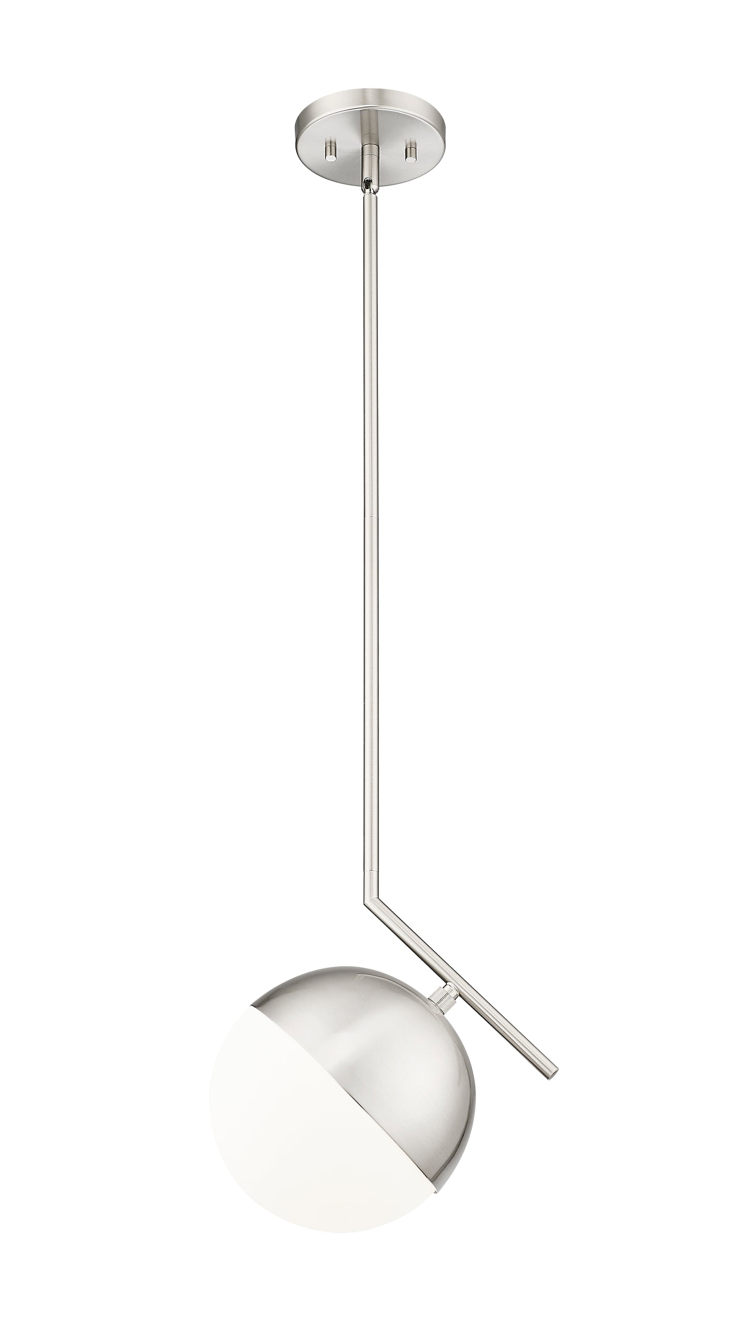 7517P11-BN - Realm Sphere 1 Light 11" Pendant - Brushed Nickel