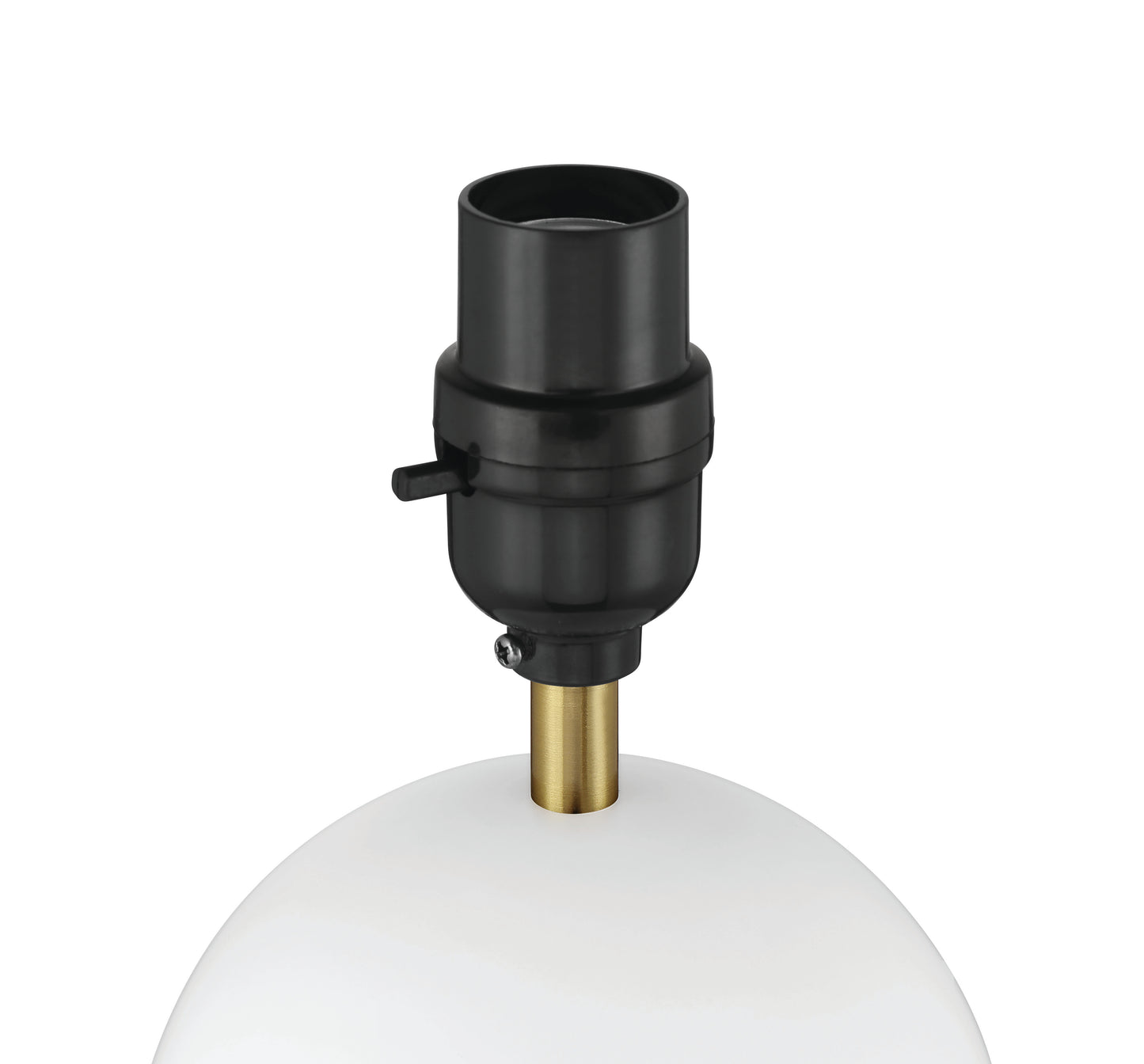 87012WSB-T - Olive 1 Light 11.57" High Table Lamp - White / Satin Brass