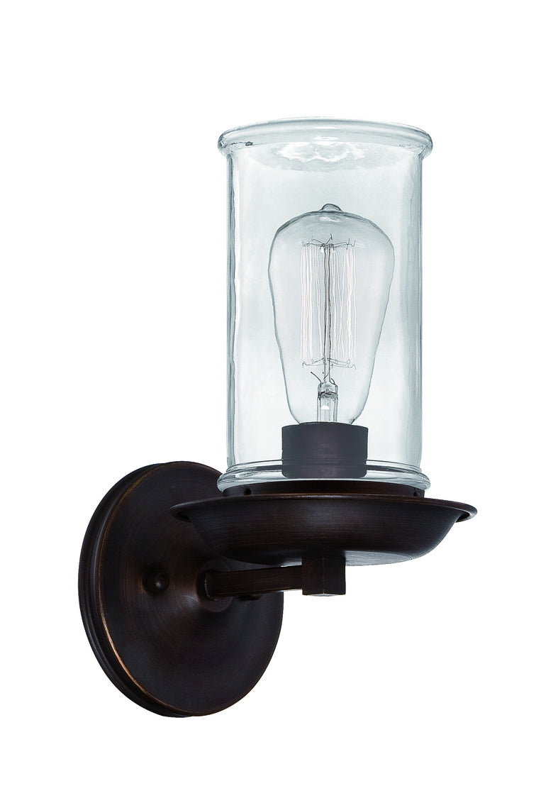 36161-ABZ - Thornton 1 Light 11.5" High Wall Sconce - Aged Bronze Brushed