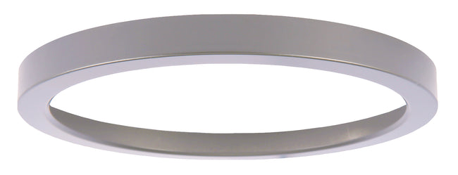 X9206-TRIM-BNK - LED Flushmount 5.5" Wide Accessory - Brushed Nickel