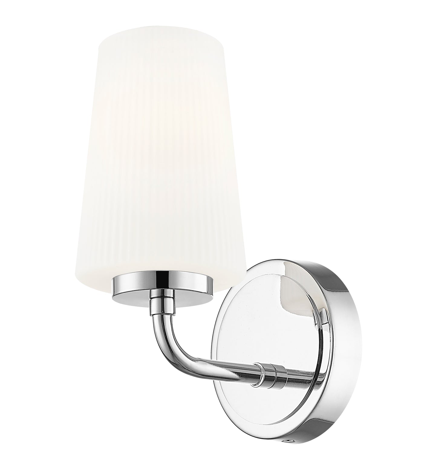 7005-1S-CH - Montford 1 Light Wall 10" Sconce - Chrome