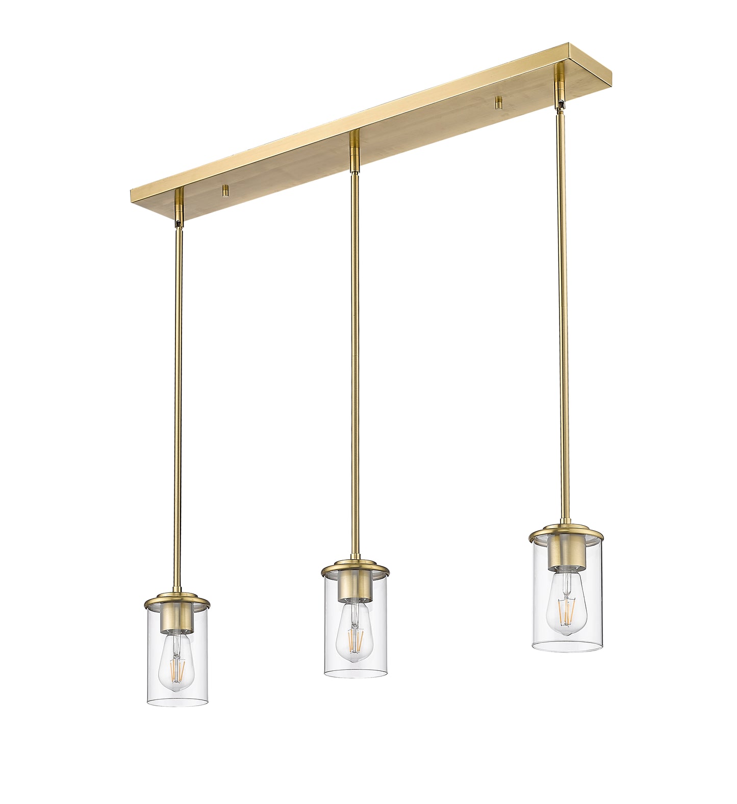 742MP-3LG - Thayer 3 Light 5" Pendant - Luxe Gold