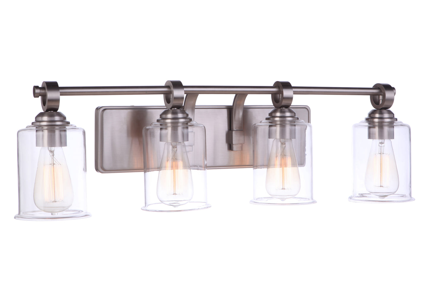 56404-BNK - Romero 4 Light 30" Wide Vanity Light - Brushed Nickel