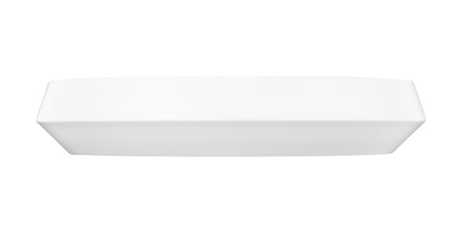 7701F16-MW-LED - Quasars 1 Light Flush 16" Mount - Matte White