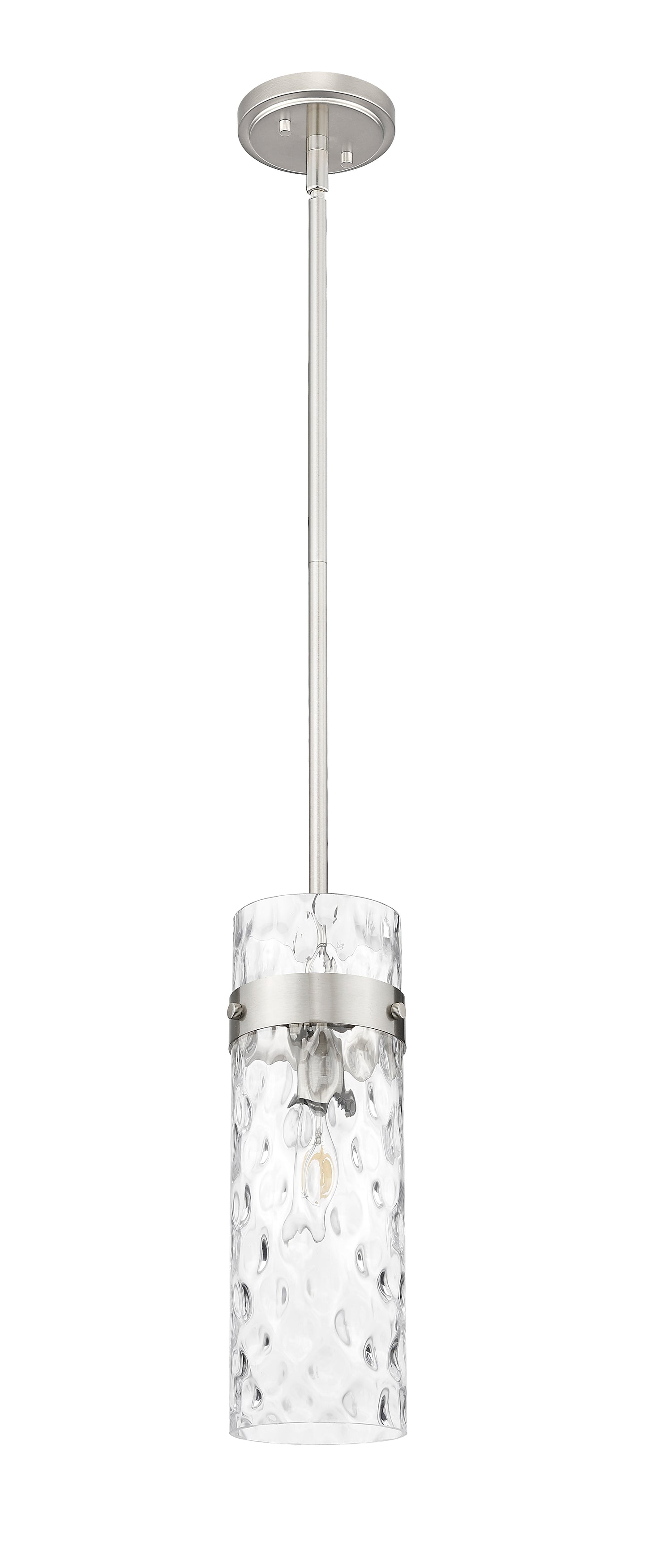 7002P5-ROD-BN - Fontaine 1 Light 6" Pendant - Brushed Nickel