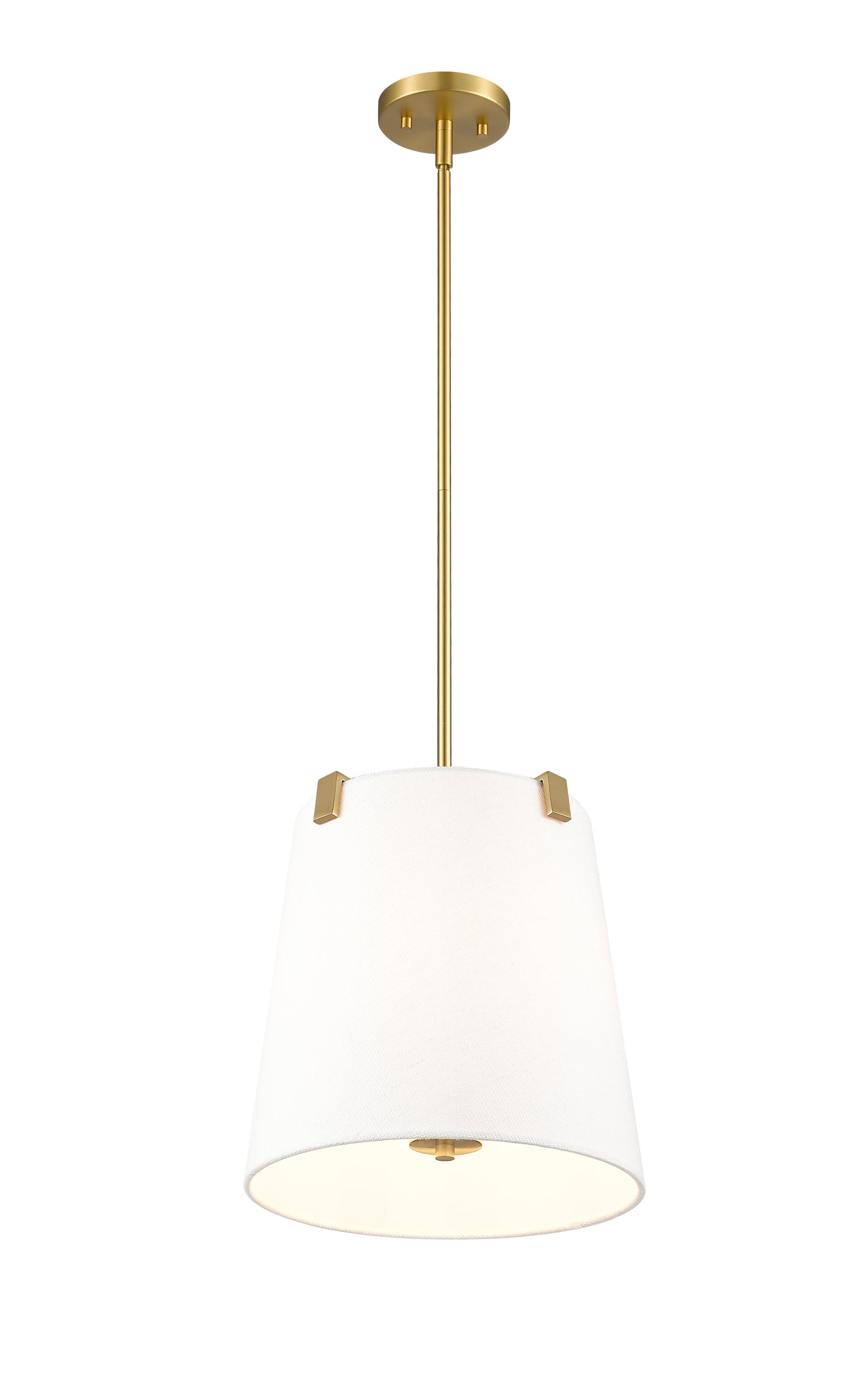 3501P13-MGLD - Weston 3 Light 13" Pendant - Modern Gold