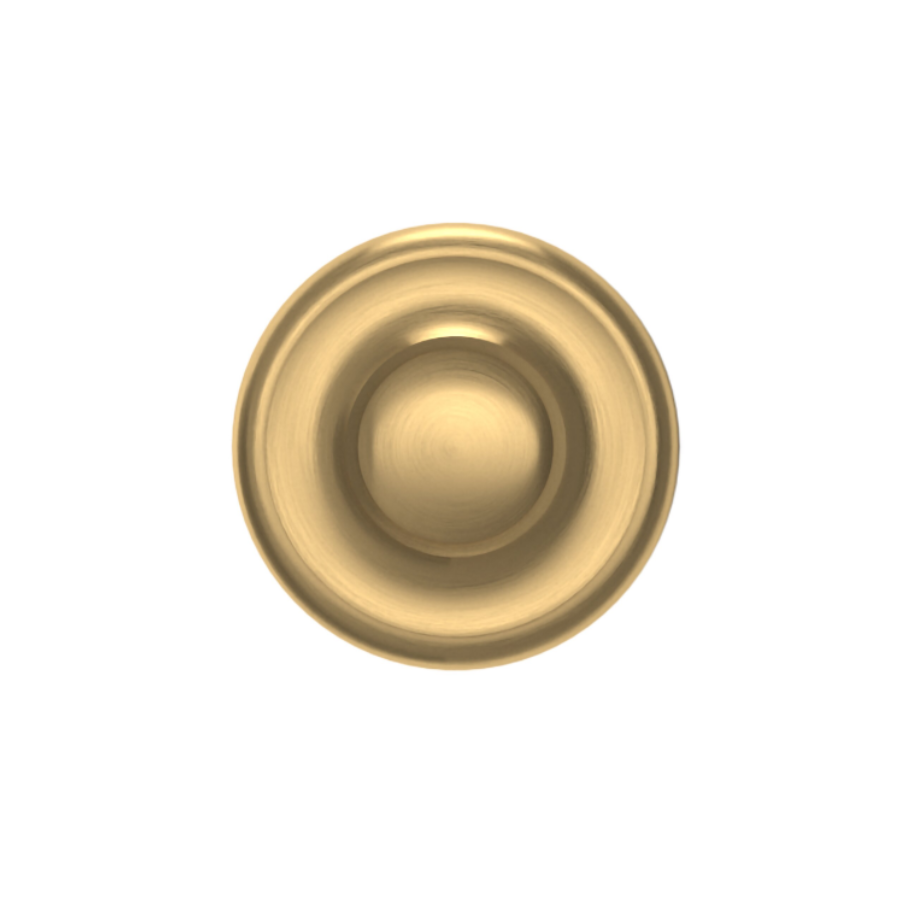 4491044 - 1 1/4" Centers - Dominion Knob - Satin Brass