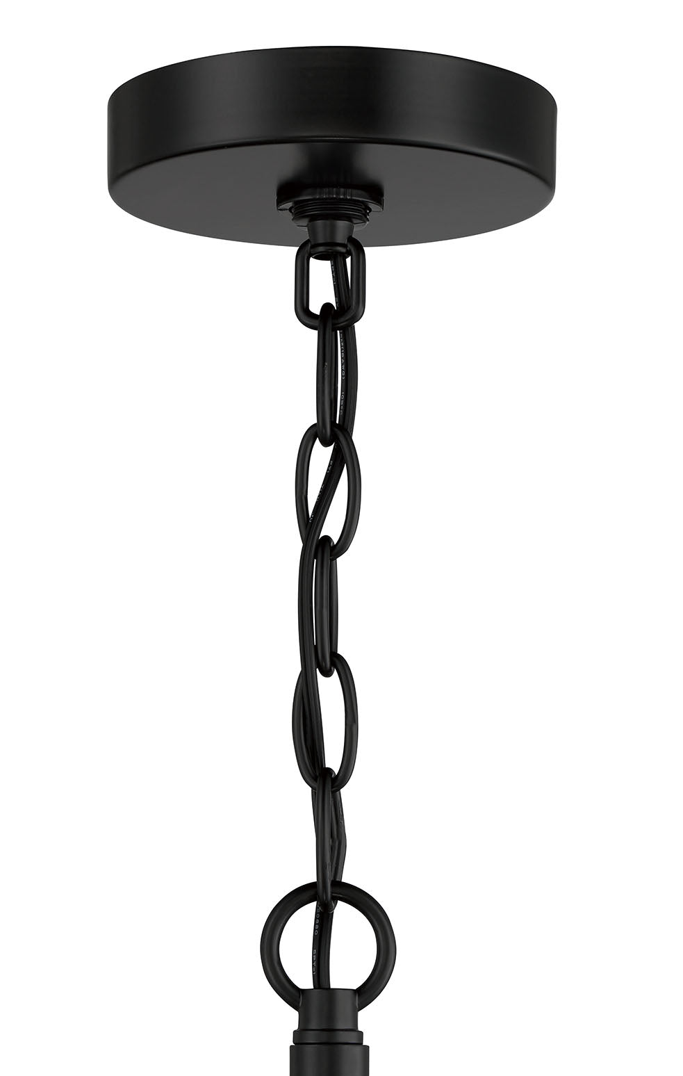 55626-FB - Hailie 6 Light 26" Wide Chandelier - Flat Black