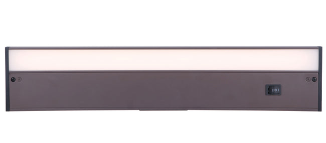 CUC1018-BZ-LED - Undercabinet Light Bars 1 Light 3.63" Wide Under Cabinet Light Bar - Bronze