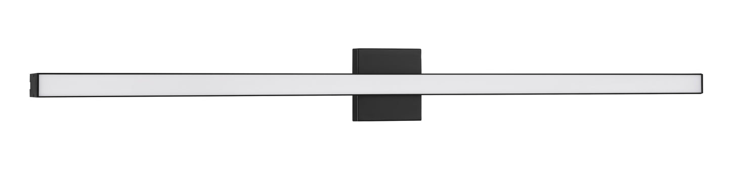 10148FB-LED - Trim 1 Light 48" Wide LED Vanity Light - Flat Black