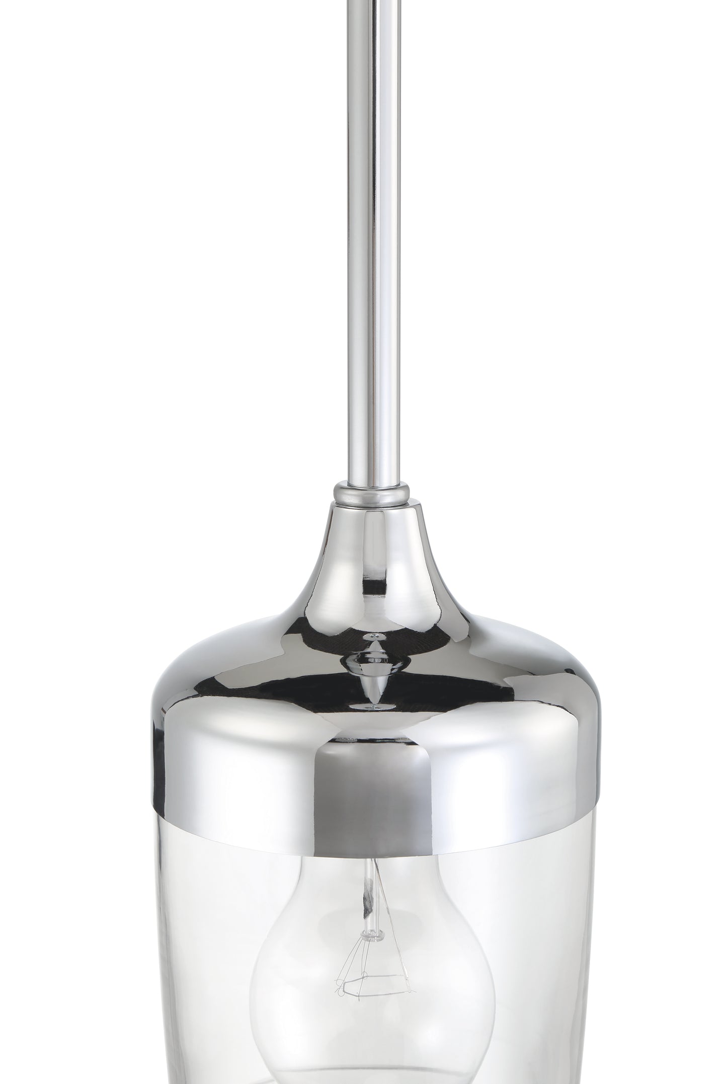 58191-CH - Wrenn 1 Light 5.12" Wide Mini Pendant - Chrome