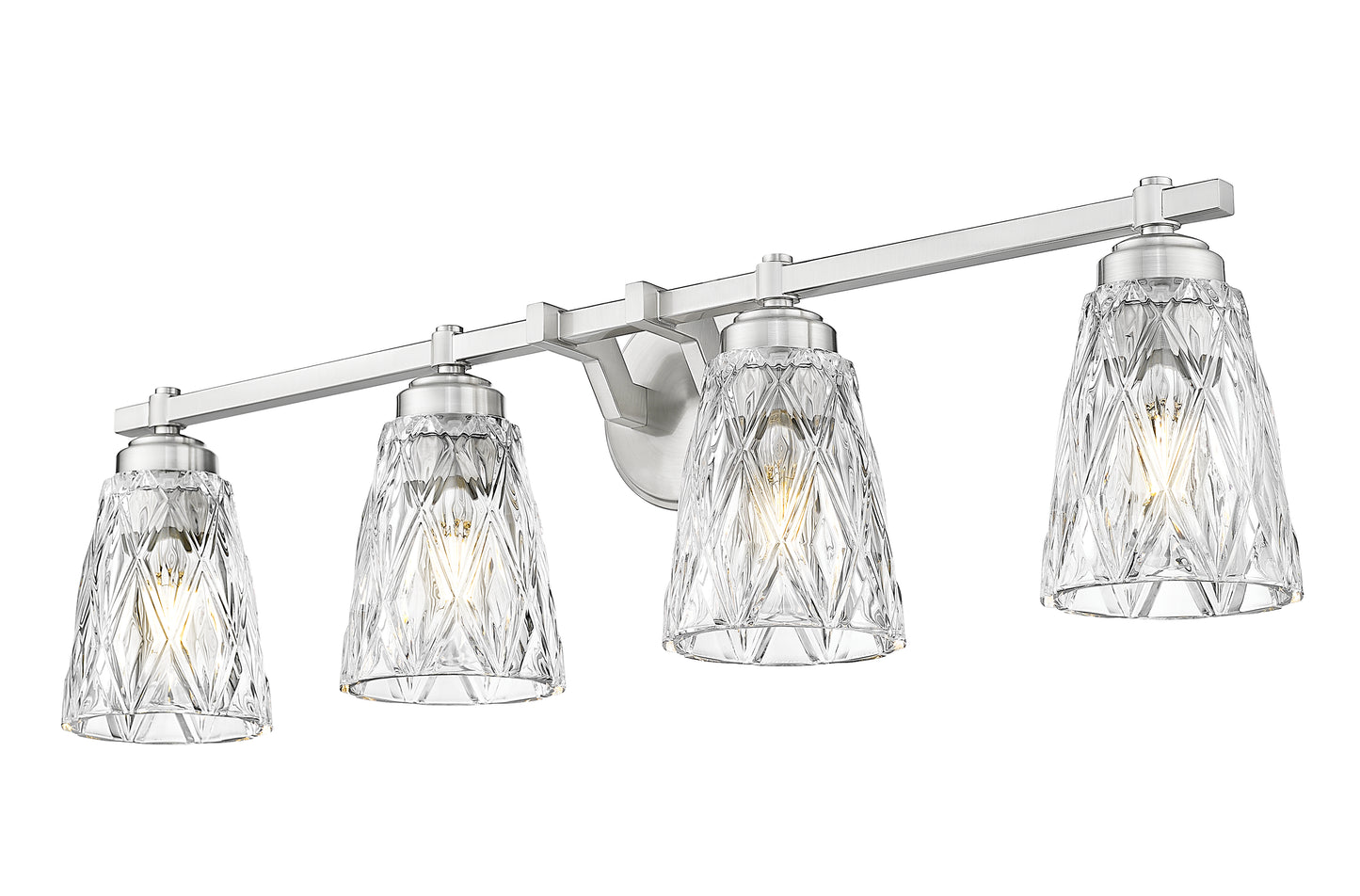 1960-4V-BN - Andree 4 Light 32" Vanity - Brushed Nickel