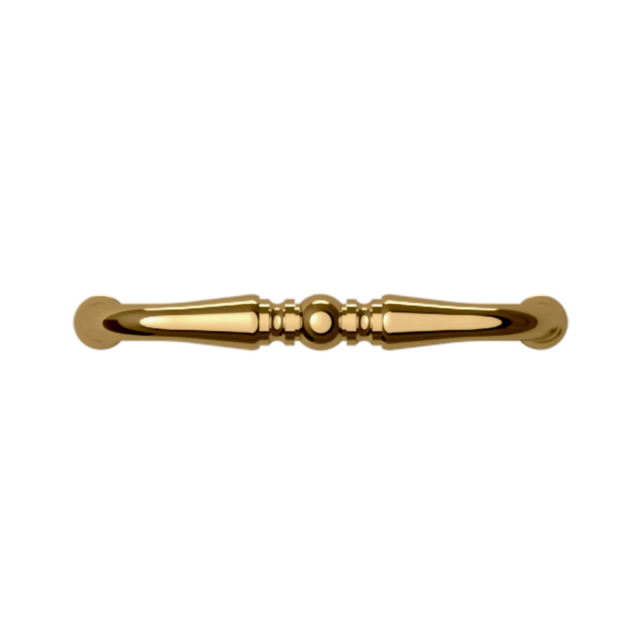 4964003 - 4" Centers - Colonial Pull - Polished Brass