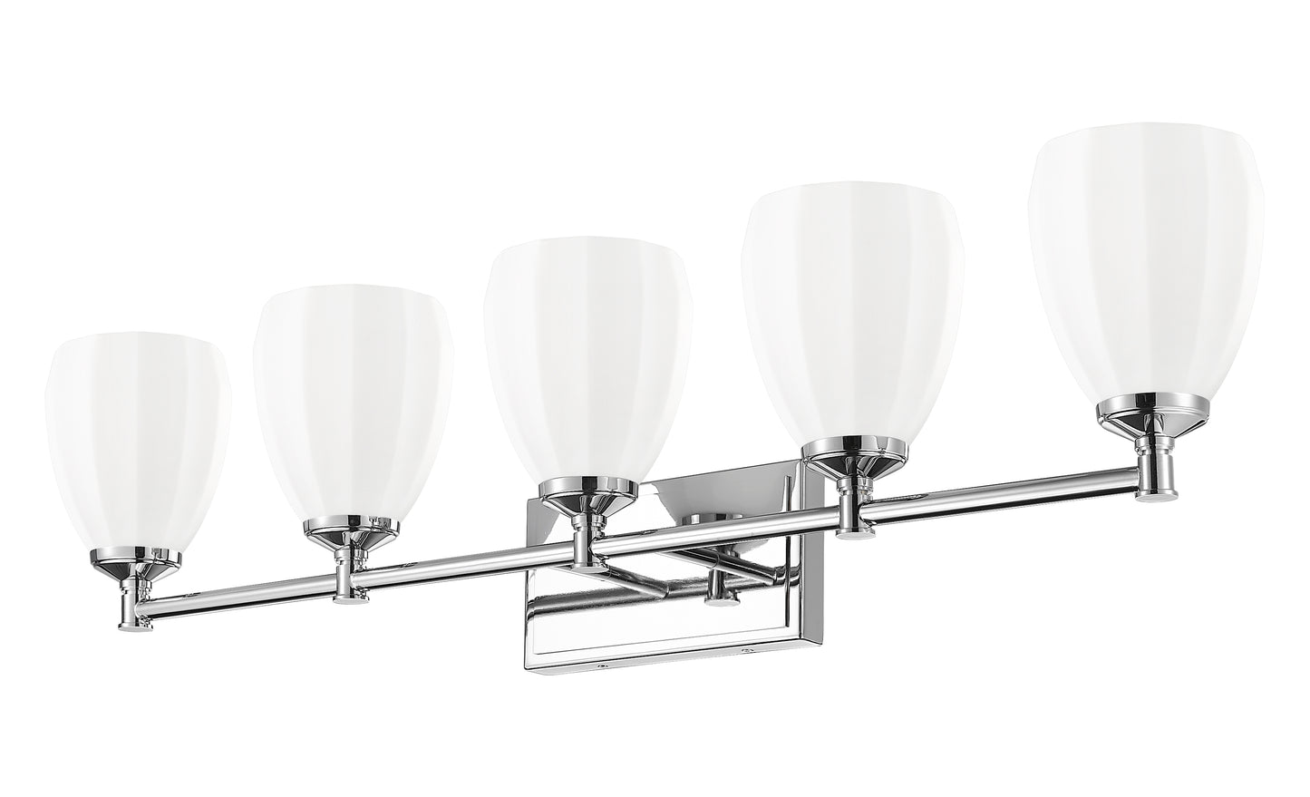 7004-5V-CH - Oren 5 Light 38" Vanity - Chrome