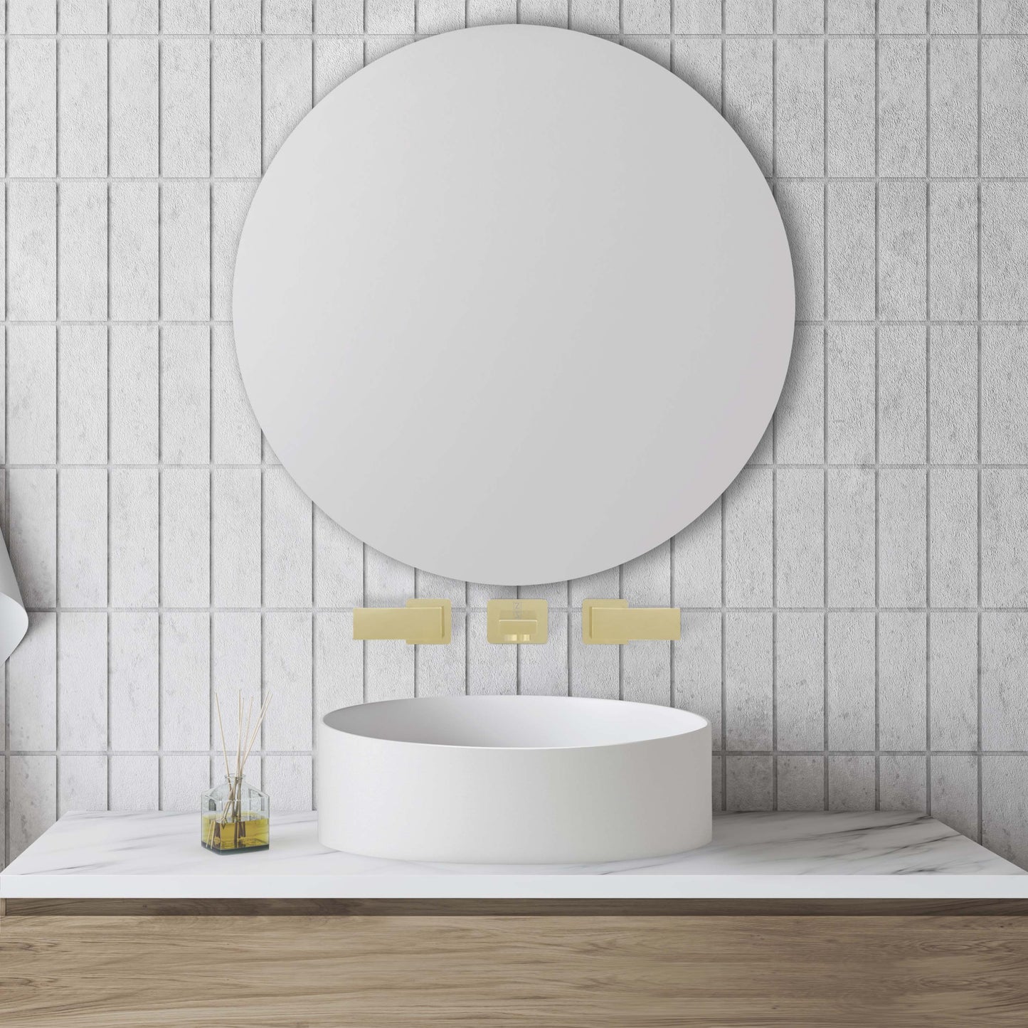 BLS-BFW-PG - Autograph Edition Bliss Wall Mount Bath Faucet in Polished Gold