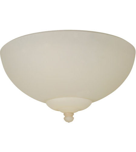LK115-LED - Economy Amber Frost Glass w/2x9w CFL