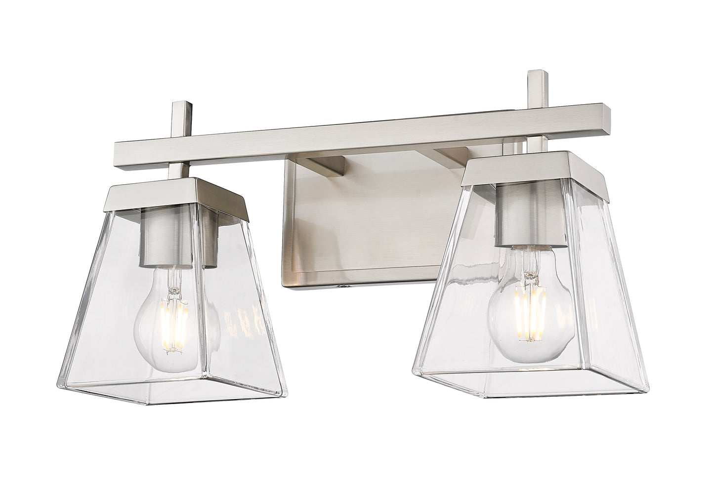 819-2V-BN - Lauren 2 Light 16" Vanity - Brushed Nickel