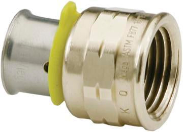 91570 - 1-1/4" PEX Press Female Adapter w/ Sleeve (Lead Free)