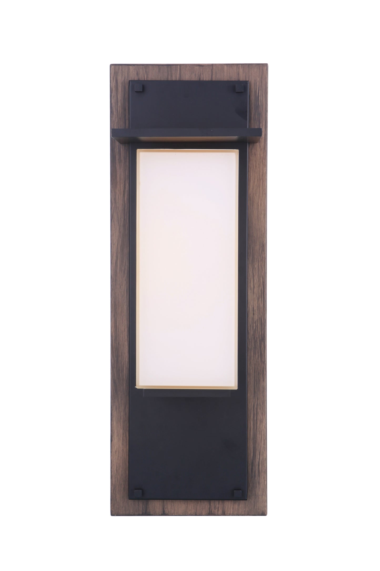 ZA2512-WBMN-LED - Heights 1 Light 20" High Outdoor Wall Lantern - Whiskey Barrel / Midnight