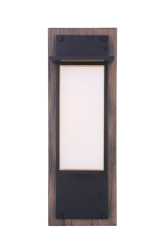 ZA2512-WBMN-LED - Heights 1 Light 20" High Outdoor Wall Lantern - Whiskey Barrel / Midnight