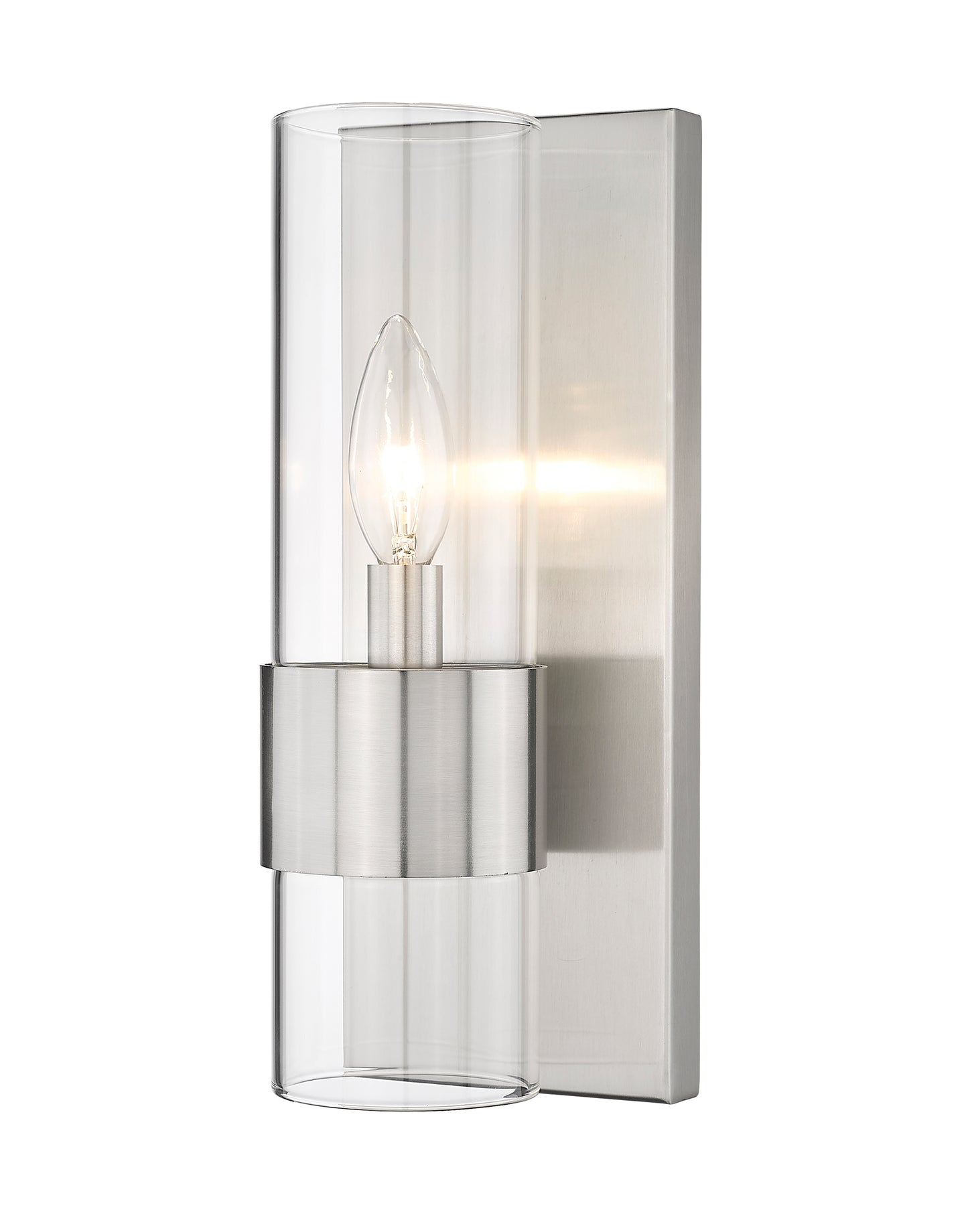 343-1S-BN - Lawson 1 Light Wall 12" Sconce - Brushed Nickel