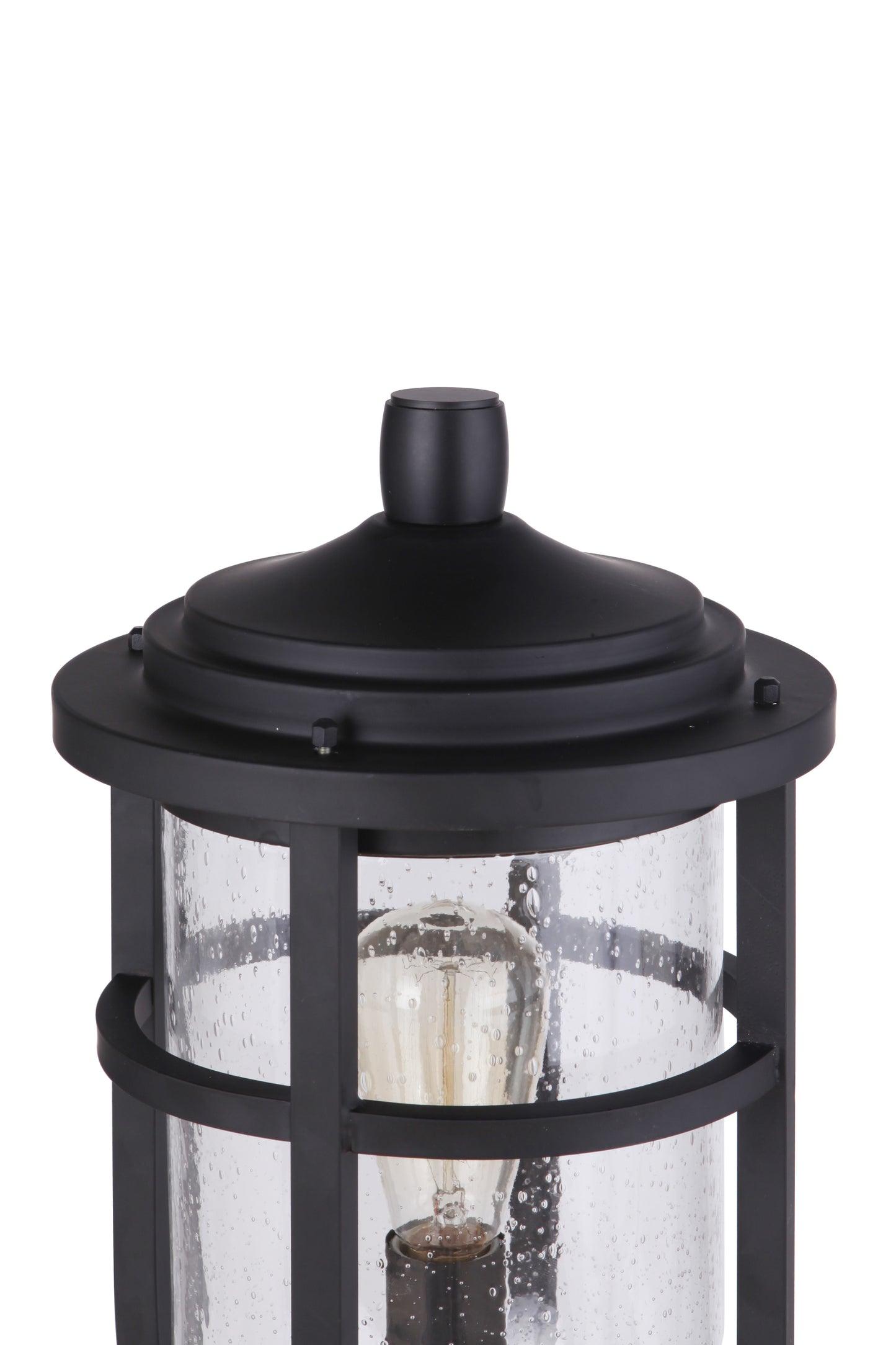 ZA4725-MN - Voyage 1 Light 20" High Post Mount - Midnight