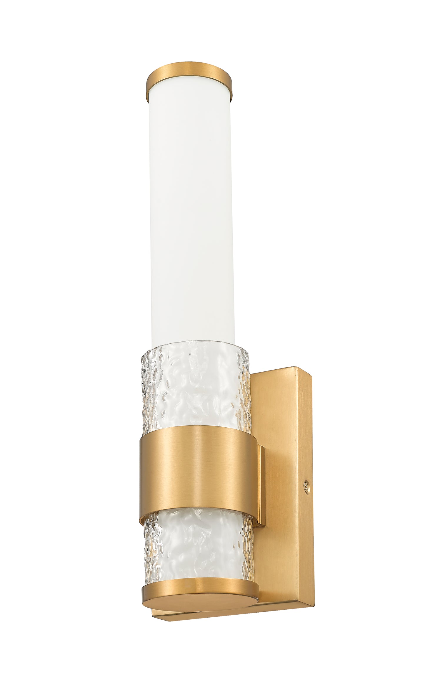 1015-1S-MGLD-LED - Egon 1 Light Wall 16" Sconce - Modern Gold